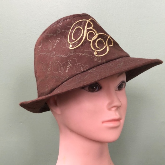 Baby Phat By Kimora Lee Simmons Women\'s Brown Pork Pie Fedora Hat One Size / NWT main image 9